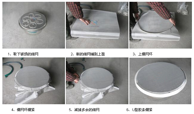 振動篩換網